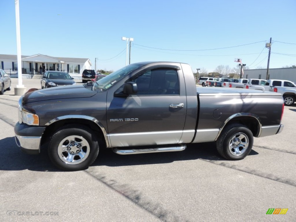 2003 Ram 1500 ST Regular Cab - Graphite Metallic / Dark Slate Gray photo #4