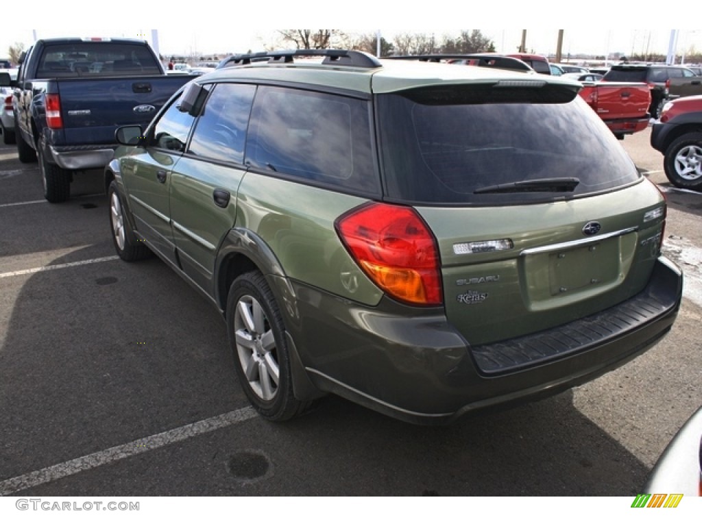 2006 Outback 2.5i Wagon - Willow Green Opalescent / Taupe photo #3