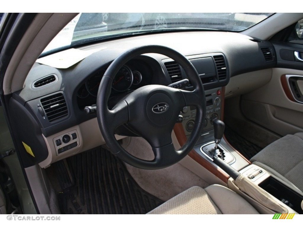 2006 Outback 2.5i Wagon - Willow Green Opalescent / Taupe photo #5