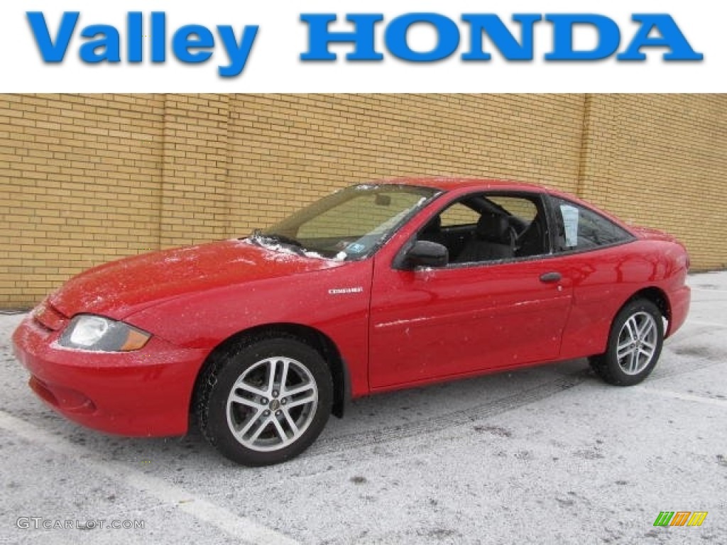 2004 Cavalier Coupe - Victory Red / Graphite photo #1