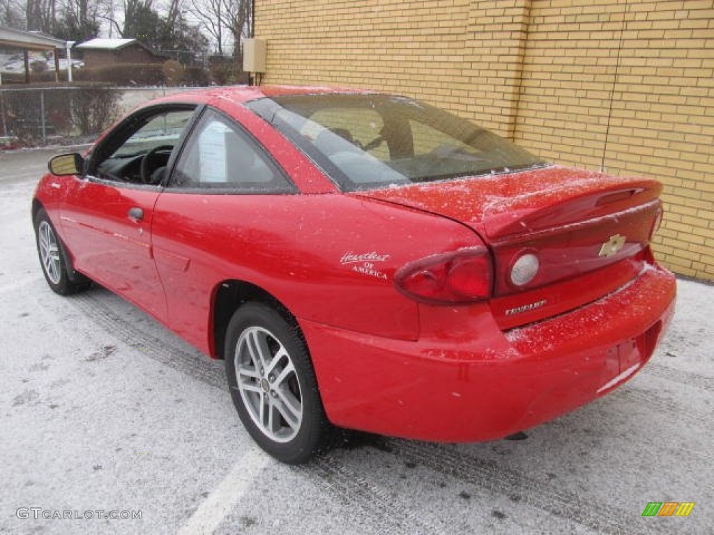 Victory Red 2004 Chevrolet Cavalier Coupe Exterior Photo #77824986