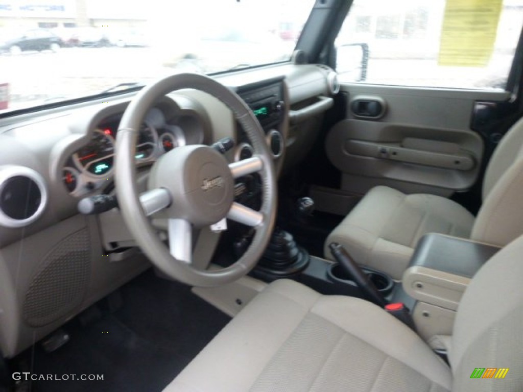 2008 Jeep Wrangler Sahara 4x4 Interior Color Photos