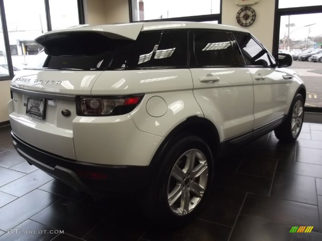 2013 Range Rover Evoque Pure - Fuji White / Ebony photo #6