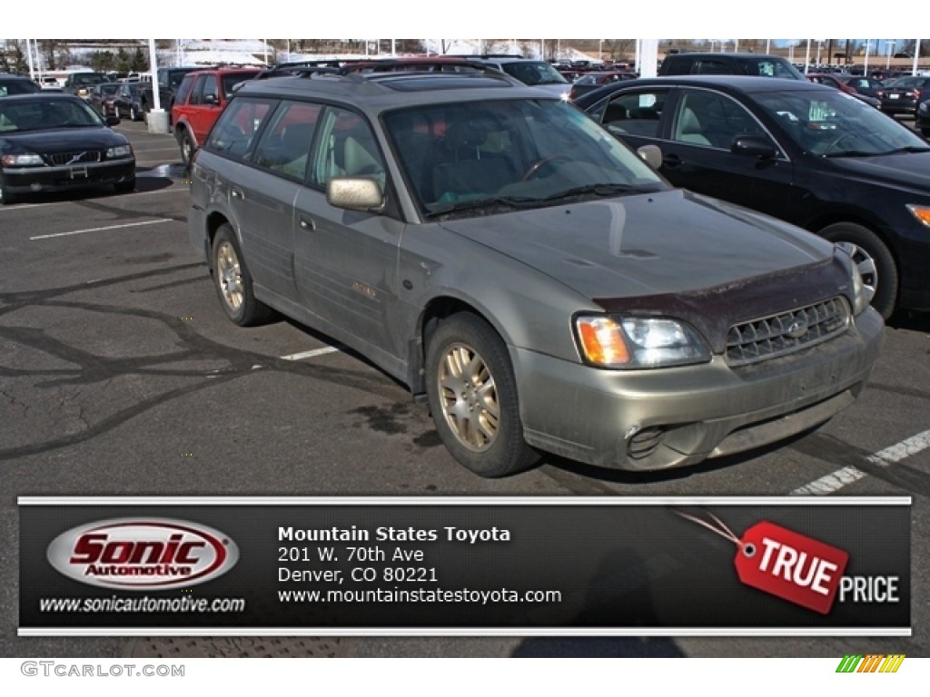 2003 Outback L.L. Bean Edition Wagon - Titanium Beige Pearl / Beige photo #1