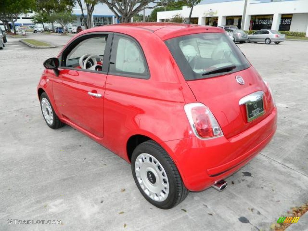 Rosso (Red) 2013 Fiat 500 Pop Exterior Photo #77826018