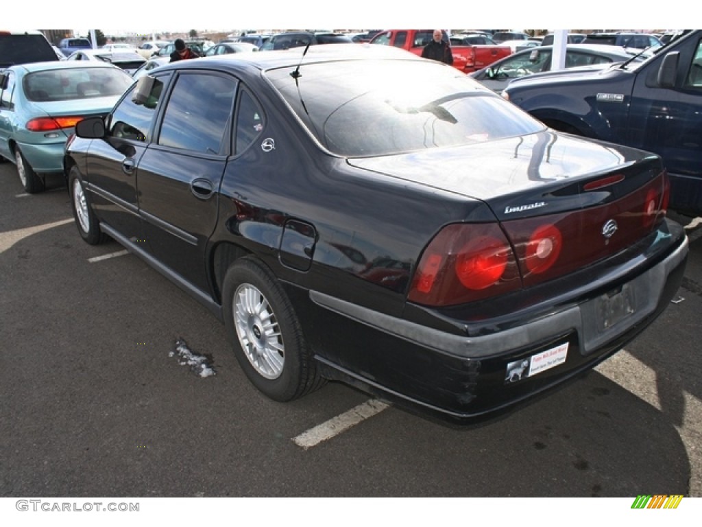 2001 Impala  - Black / Medium Gray photo #3