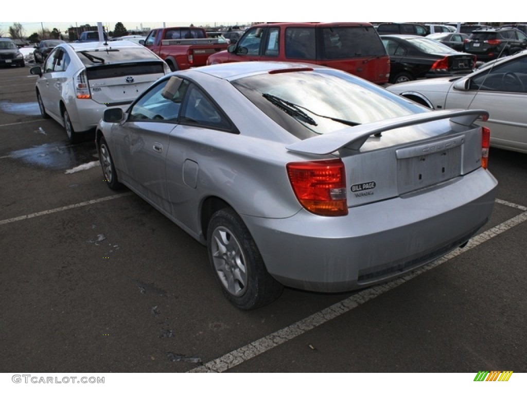 2001 Celica GT - Liquid Silver / Black photo #3