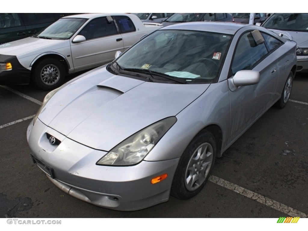 2001 Celica GT - Liquid Silver / Black photo #4