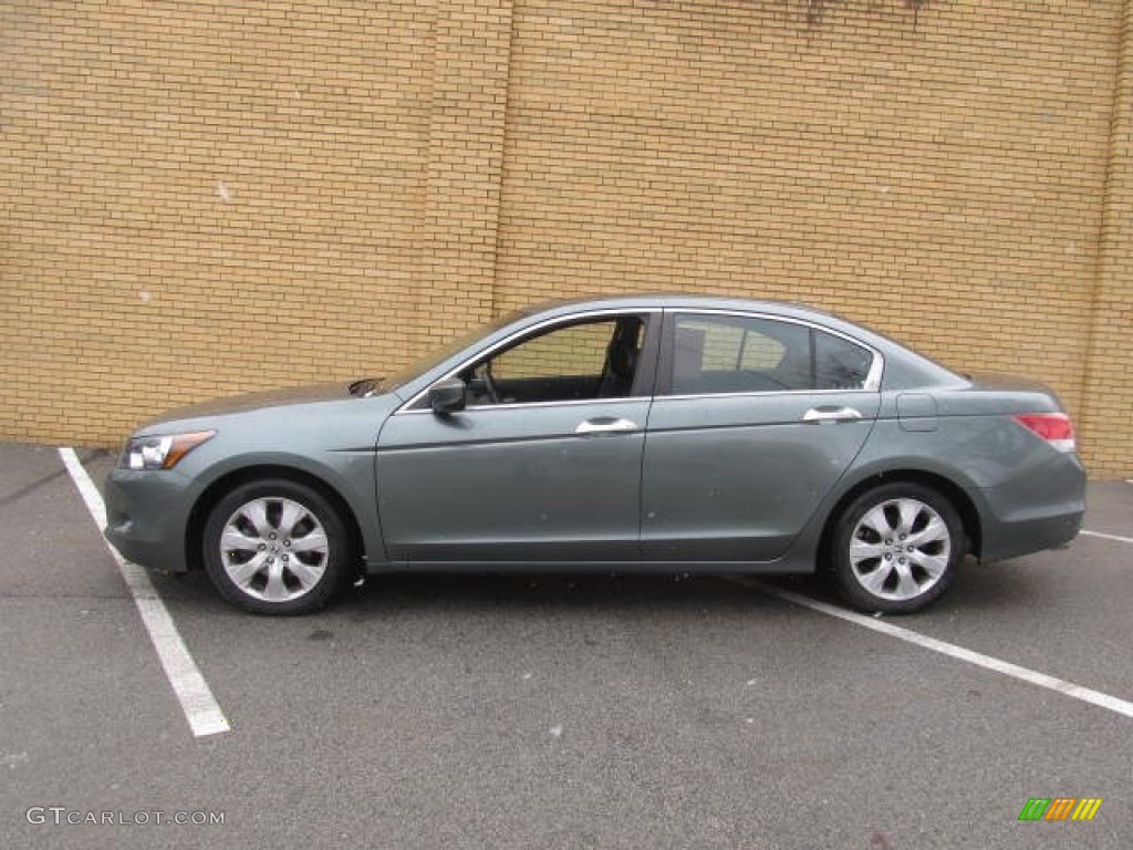 Mystic Green Metallic 2010 Honda Accord EX-L V6 Sedan Exterior Photo #77826449