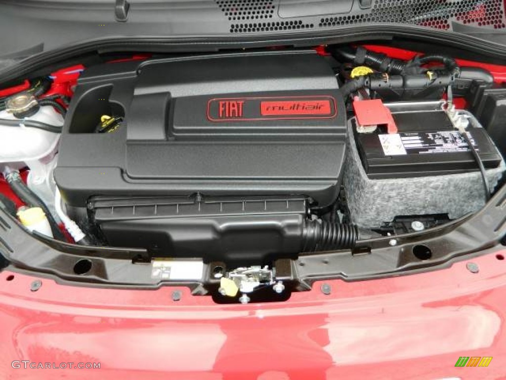 2013 Fiat 500 Pop Engine Photos