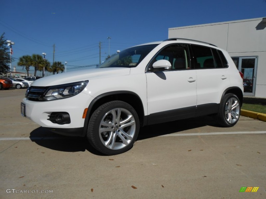 Candy White 2013 Volkswagen Tiguan SEL Exterior Photo #77826602