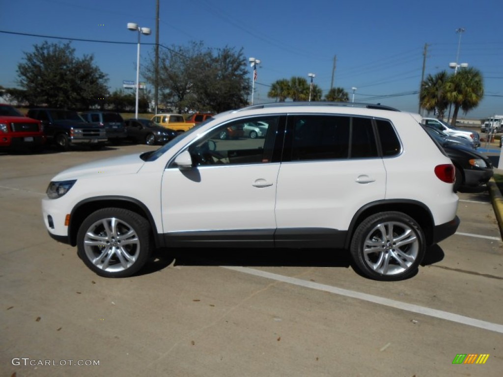 Candy White 2013 Volkswagen Tiguan SEL Exterior Photo #77826637
