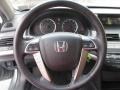 Black 2010 Honda Accord EX-L V6 Sedan Steering Wheel