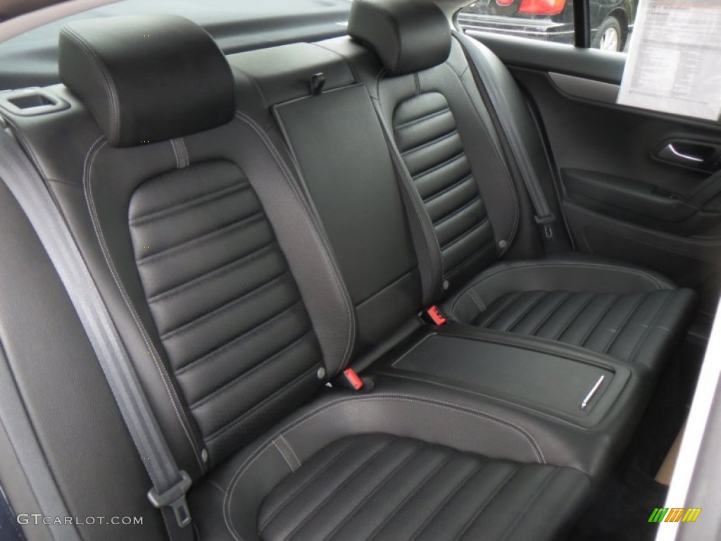 Black Interior 2010 Volkswagen CC Sport Photo #77827041
