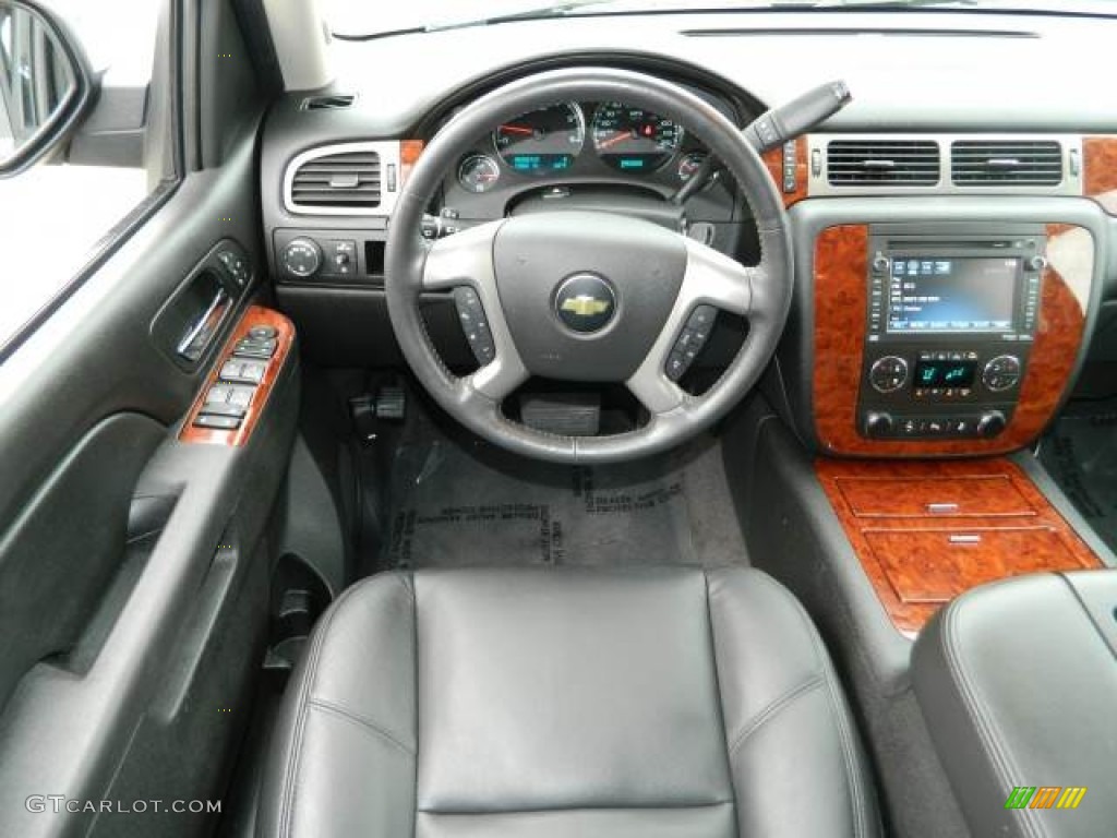 2012 Chevrolet Suburban LTZ Ebony Dashboard Photo #77827227