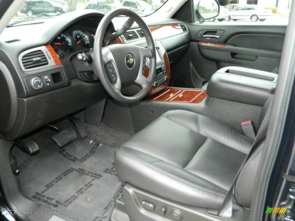 Ebony Interior 2012 Chevrolet Suburban LTZ Photo #77827275