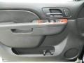 Ebony 2012 Chevrolet Suburban LTZ Door Panel