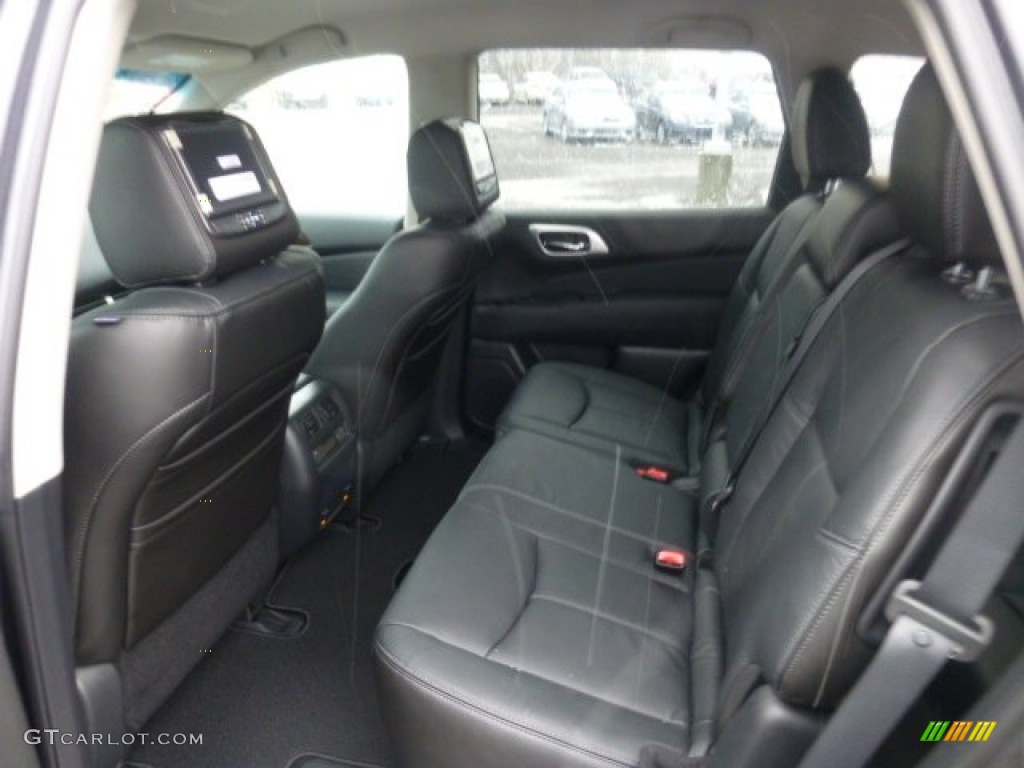 2013 Nissan Pathfinder SL 4x4 Rear Seat Photo #77827367