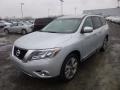 2013 Brilliant Silver Nissan Pathfinder Platinum 4x4  photo #3