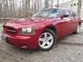 Inferno Red Crystal Pearl 2008 Dodge Charger SE Exterior