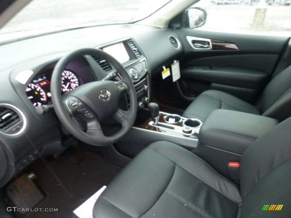 Charcoal Interior 2013 Nissan Pathfinder Platinum 4x4 Photo #77827841