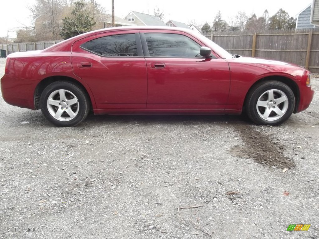 Inferno Red Crystal Pearl 2008 Dodge Charger SE Exterior Photo #77827881