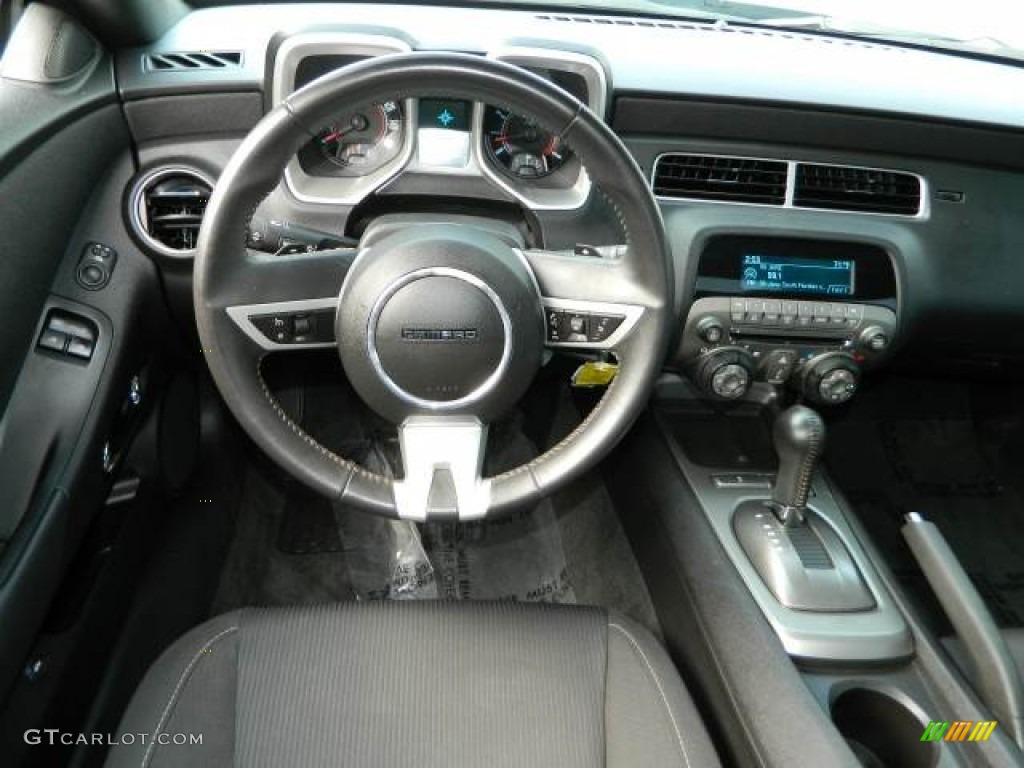 2011 Chevrolet Camaro LT/RS Coupe Black Dashboard Photo #77827892