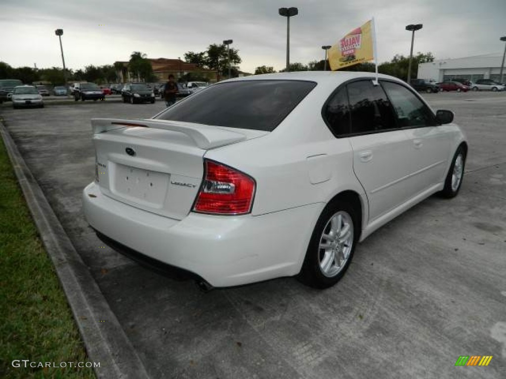 2005 Legacy 2.5i Limited Sedan - Satin White Pearl / Charcoal Black photo #3