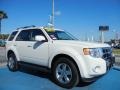2011 White Suede Ford Escape Limited  photo #7