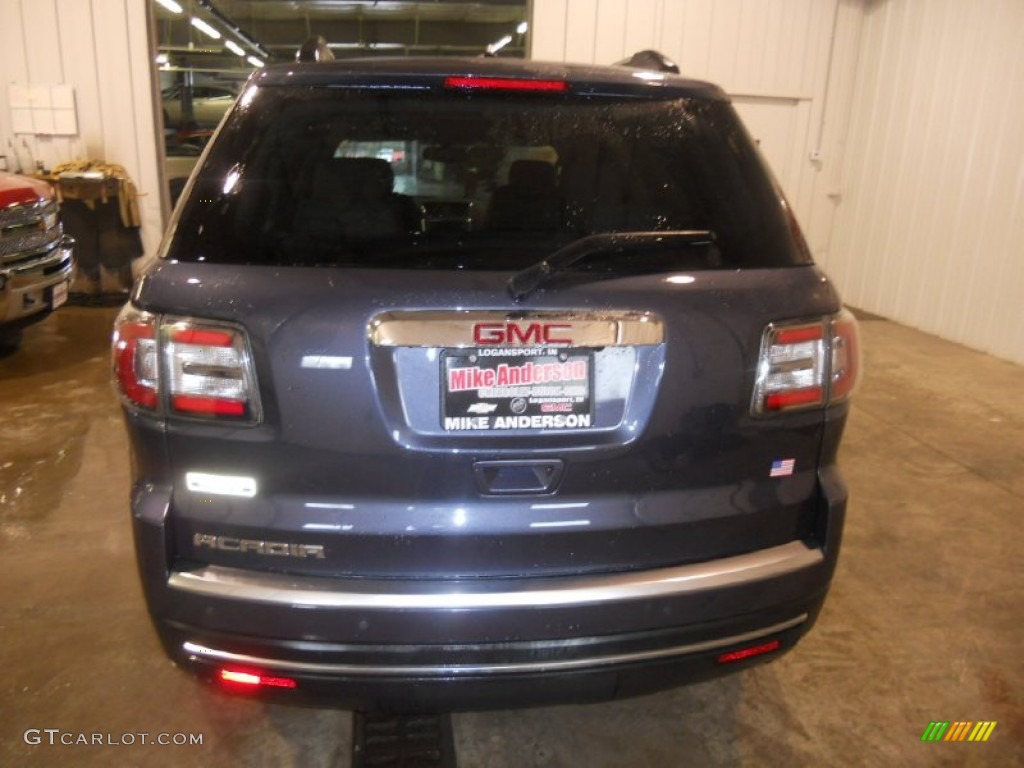 2013 Acadia SLT - Atlantis Blue Metallic / Light Titanium photo #2