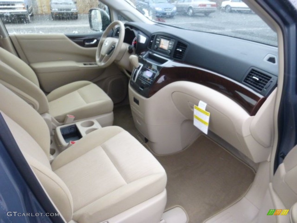 Beige Interior 2013 Nissan Quest 3.5 SV Photo #77829018