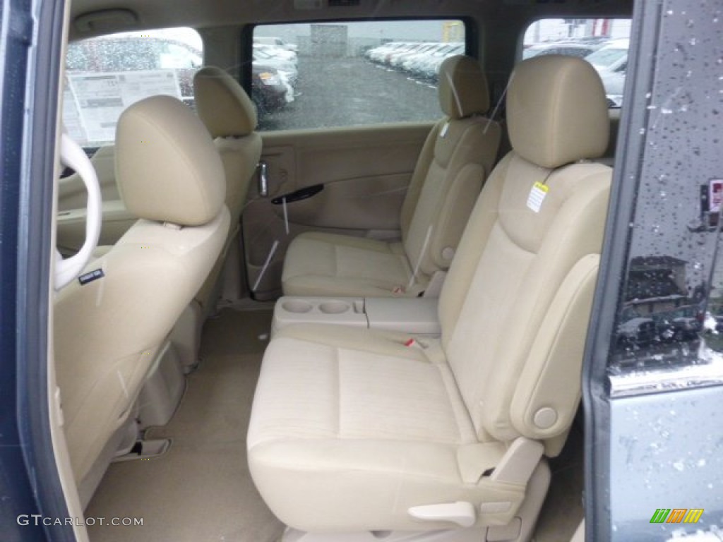 Beige Interior 2013 Nissan Quest 3.5 SV Photo #77829079