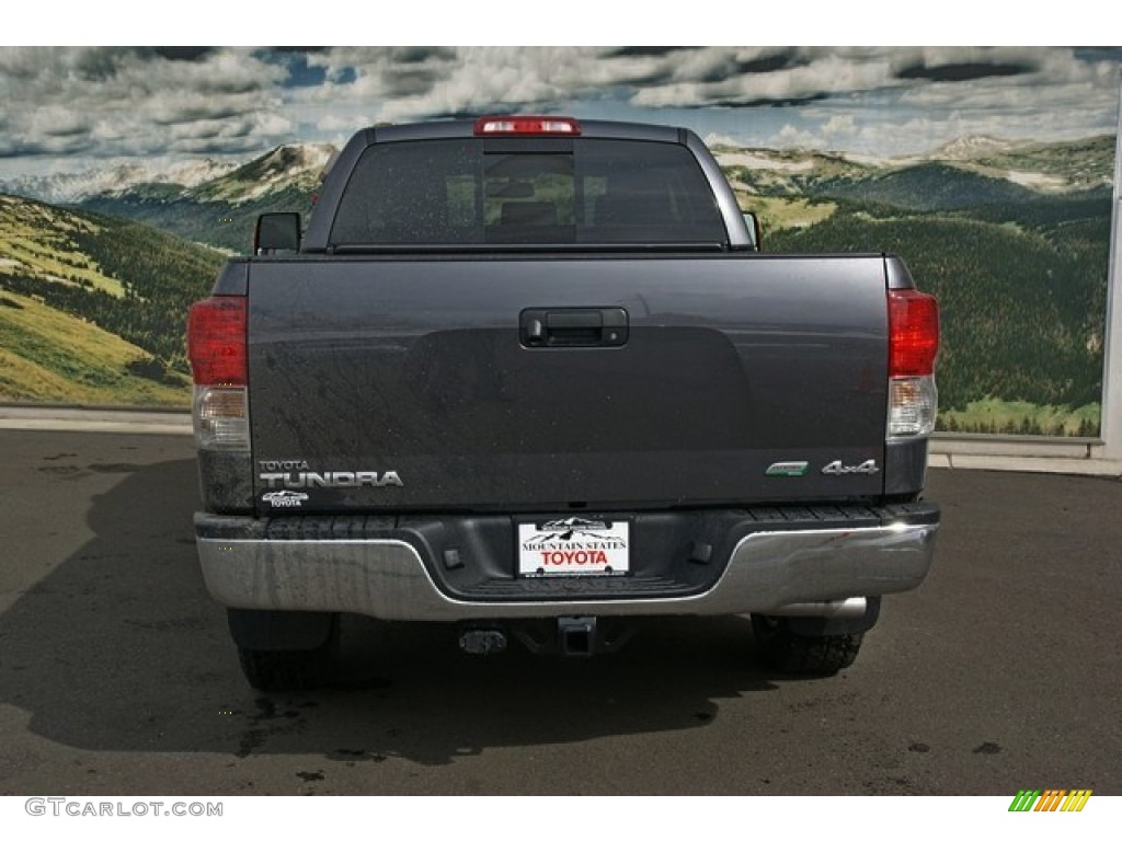 2013 Tundra SR5 TRD Double Cab 4x4 - Magnetic Gray Metallic / Black photo #4
