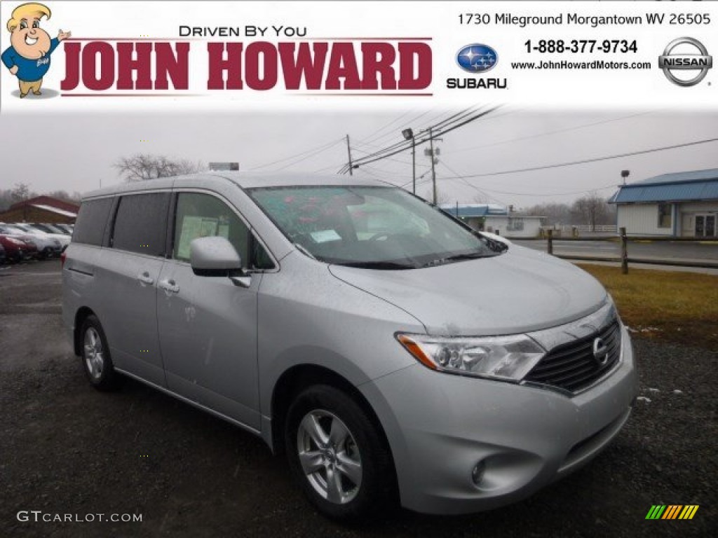 Brilliant Silver Nissan Quest