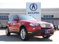 Crimson Red 2007 BMW X3 3.0si
