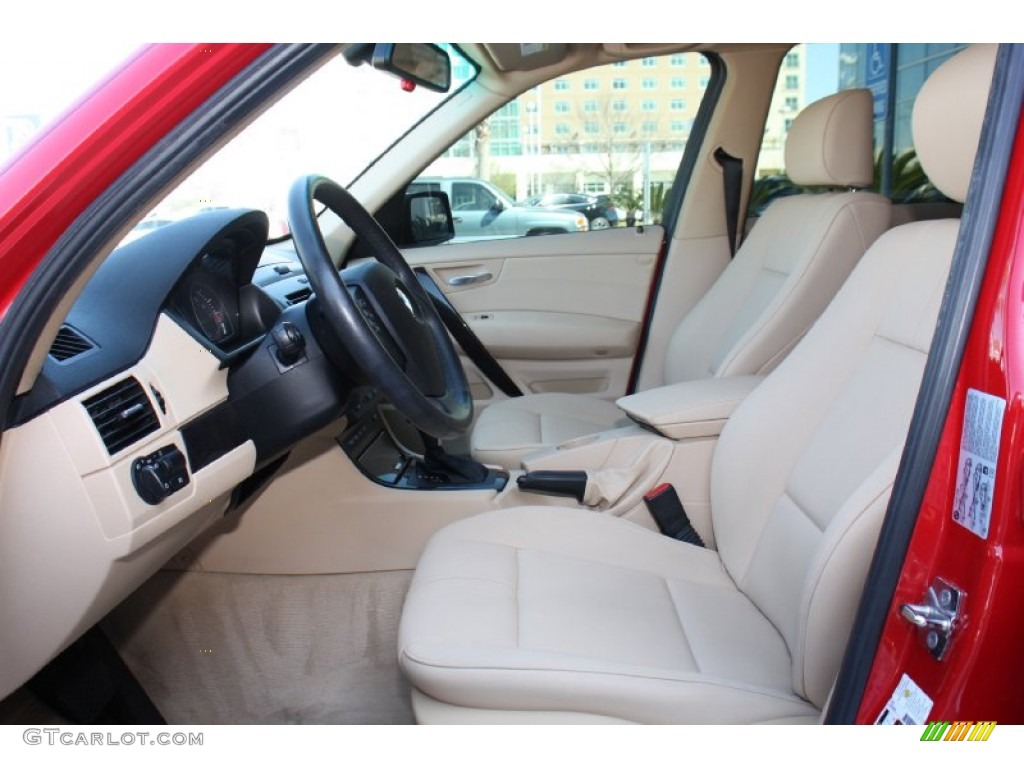 2007 BMW X3 3.0si Front Seat Photo #77830032