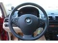 Sand Beige Steering Wheel Photo for 2007 BMW X3 #77830274