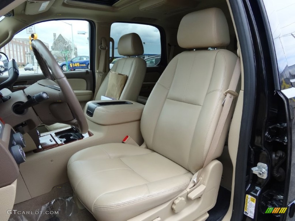 Light Cashmere Interior 2009 Chevrolet Tahoe Hybrid 4x4 Photo #77830452