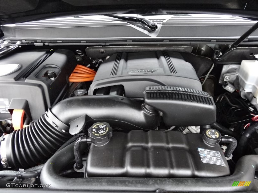 2009 Chevrolet Tahoe Hybrid 4x4 6.0 Liter OHV 16-Valve Vortec V8 Gasoline/Electric Hybrid Engine Photo #77830692