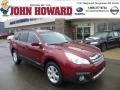 2013 Venetian Red Pearl Subaru Outback 2.5i Limited  photo #1