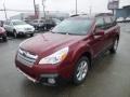 2013 Venetian Red Pearl Subaru Outback 2.5i Limited  photo #3