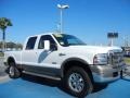 Oxford White 2005 Ford F250 Super Duty King Ranch Crew Cab 4x4 Exterior