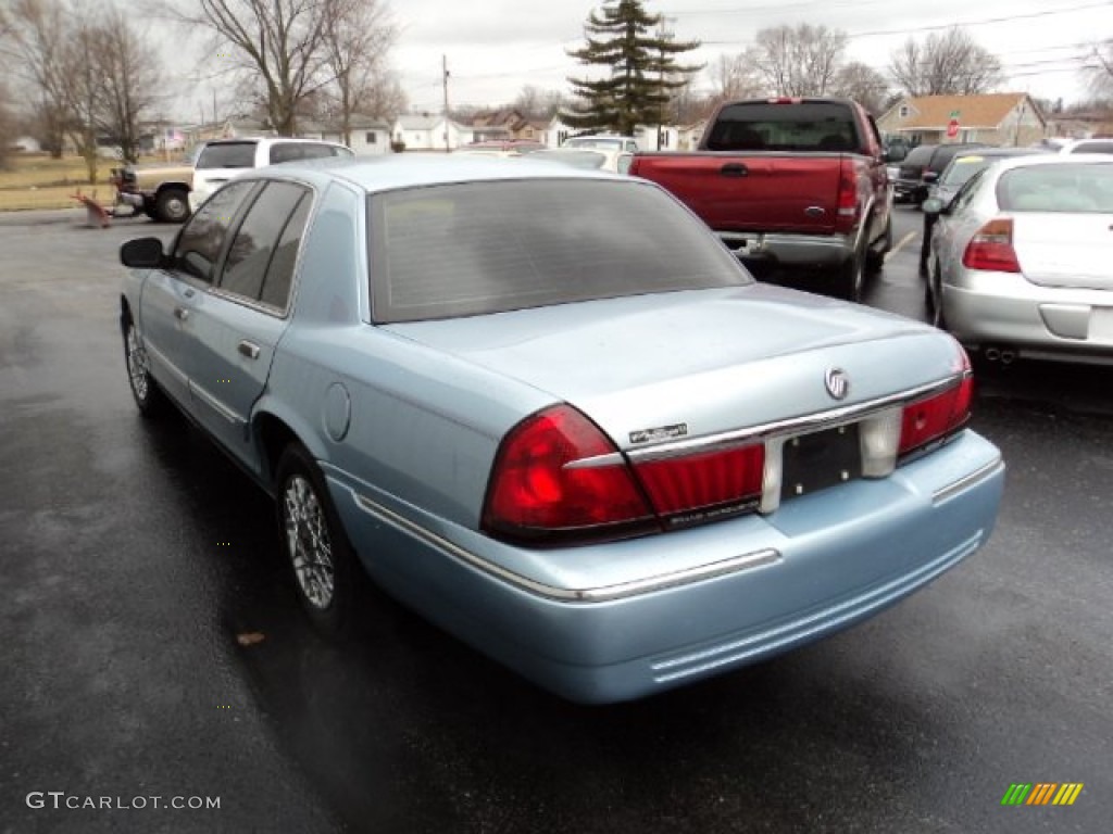2001 Grand Marquis GS - Light Blue Metallic / Dark Charcoal photo #3