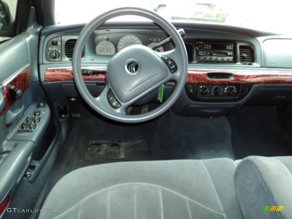 2001 Grand Marquis GS - Light Blue Metallic / Dark Charcoal photo #4