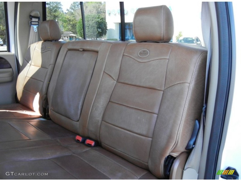 2005 Ford F250 Super Duty King Ranch Crew Cab 4x4 Rear Seat Photos