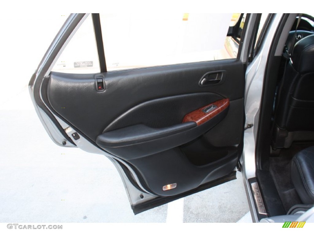 2004 MDX Touring - Starlight Silver Metallic / Ebony photo #11