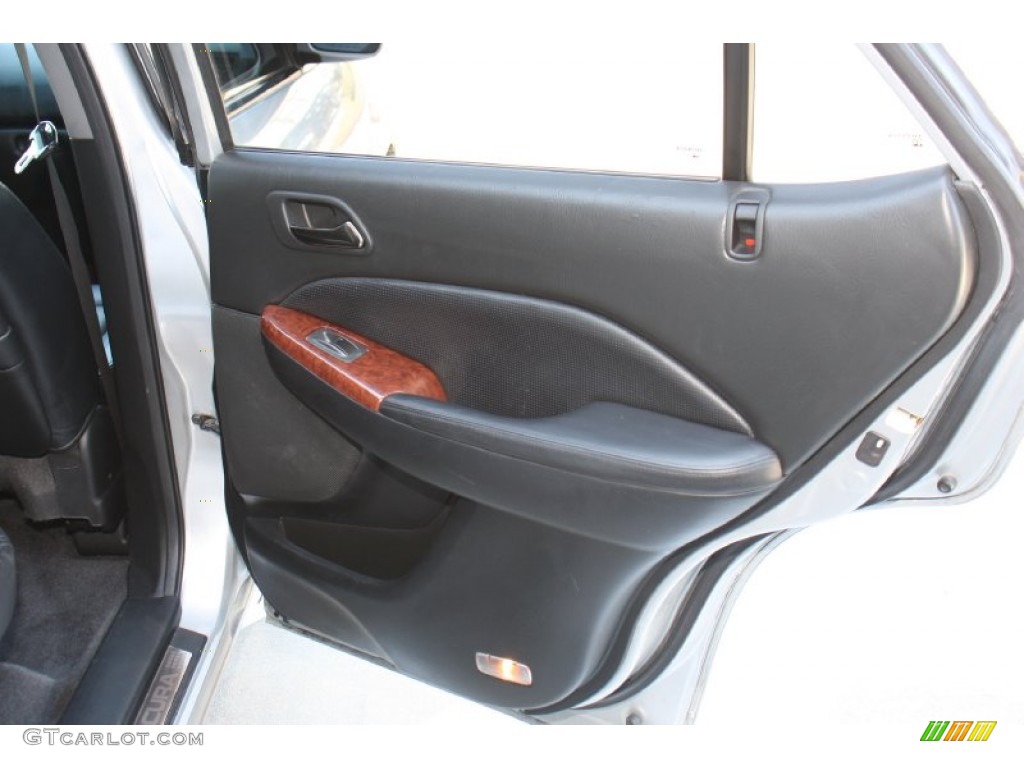 2004 MDX Touring - Starlight Silver Metallic / Ebony photo #14