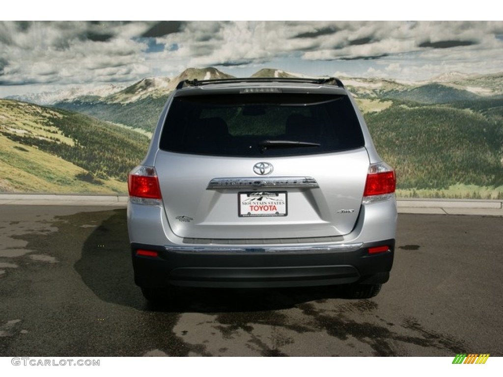 2013 Highlander SE 4WD - Classic Silver Metallic / Ash photo #4