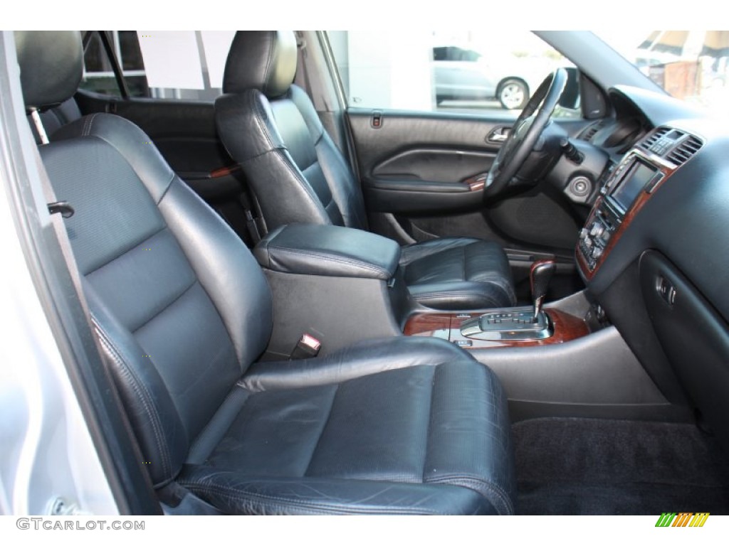 2004 MDX Touring - Starlight Silver Metallic / Ebony photo #17