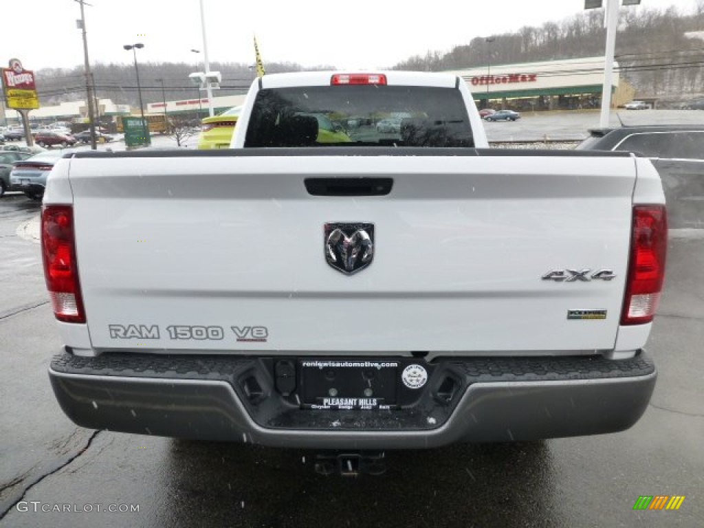 2010 Ram 1500 ST Quad Cab 4x4 - Stone White / Dark Slate/Medium Graystone photo #4